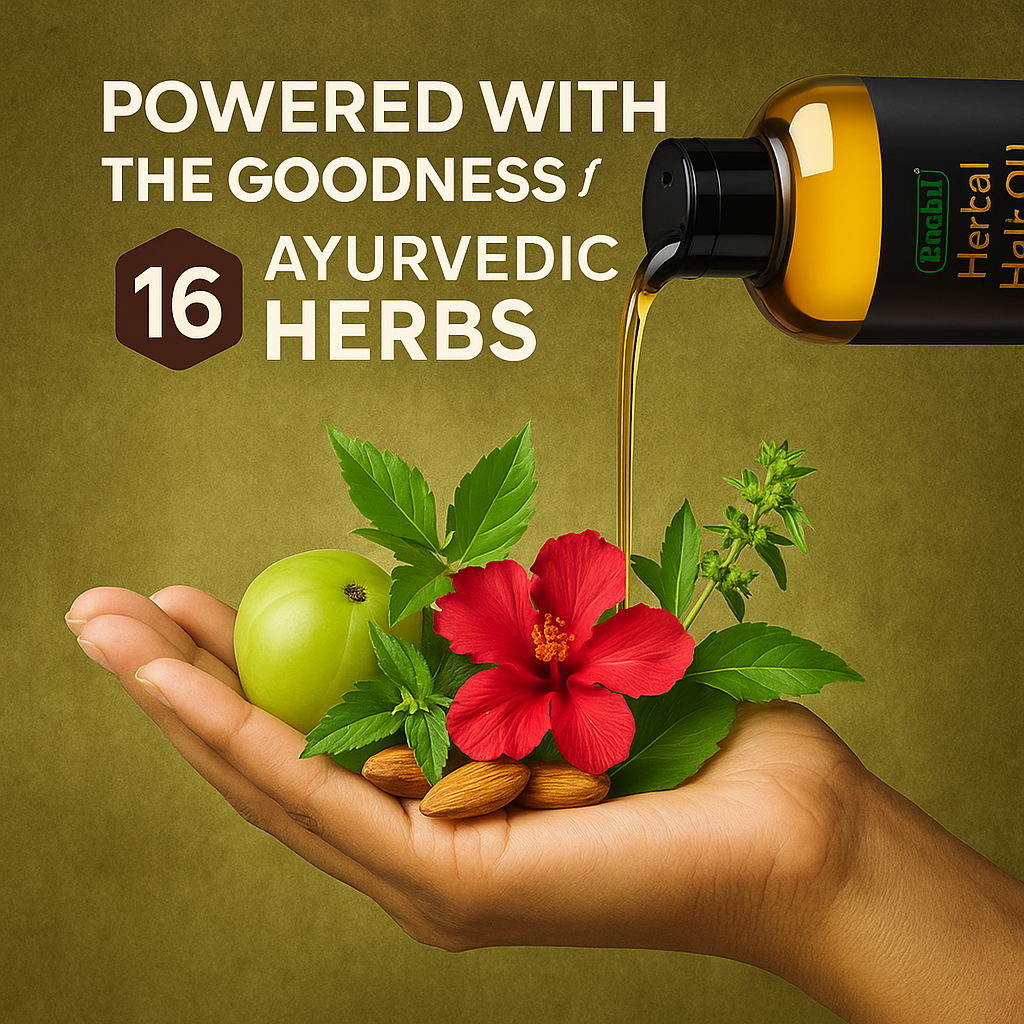 Pecbil Herbal Hair Oil – Hair Regrowth & Anti Hair Fall