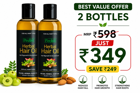Pecbil Herbal Hair Oil – Hair Regrowth & Anti Hair Fall (Copy)